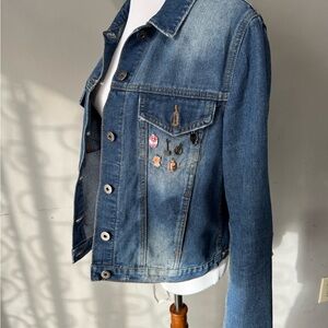 MIA & MADISON  JACKET 100% COTTON | SIZE M SUPERHERO CHARMS